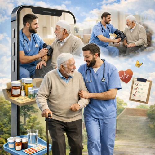 HomeCare app interface